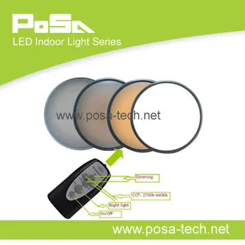 22W led remote control wireless led lighting dimmable