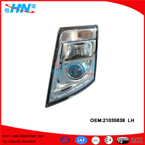 Aftermarket Head Lamp 21035638 Volvo Truck Parts