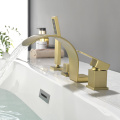 Widespread Waterfall Bathtub Mixer Tap