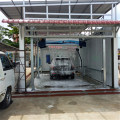 Laser car wash automatic car washing system