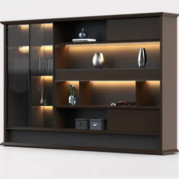 Luxury Contemporary Hot Sale Wooden Office Filing Cabinet with Drawers