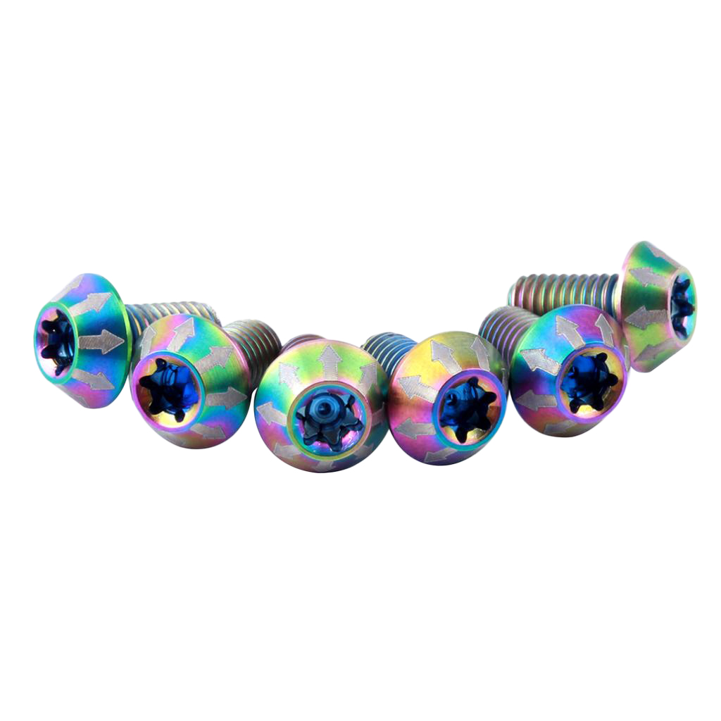 4Db Új Titanium Ti M6X20Mm Kulcsnyílású Csavarok Alátéttel Kerékpár - Foto 5