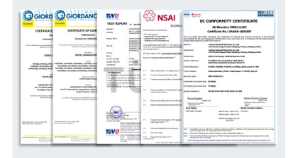 Open Rack Electric Start Single Cylinder Lutian Edon Diesel Generator by Doosan