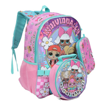 Niños Linda mochila Mochila Estudiante personalizado Bolsa escolar de los niños personalizados aún no