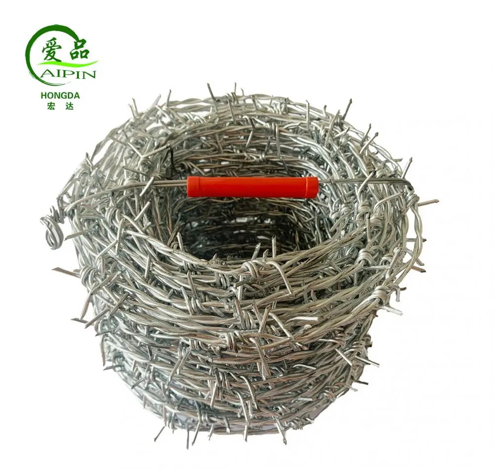 High Quality PVC Galvanized Barbed Wire