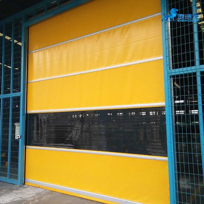 quickly rolling shutter door used in car wash