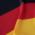 Großes quadratisches Deutschland-Flaggenmuster-Badetuch