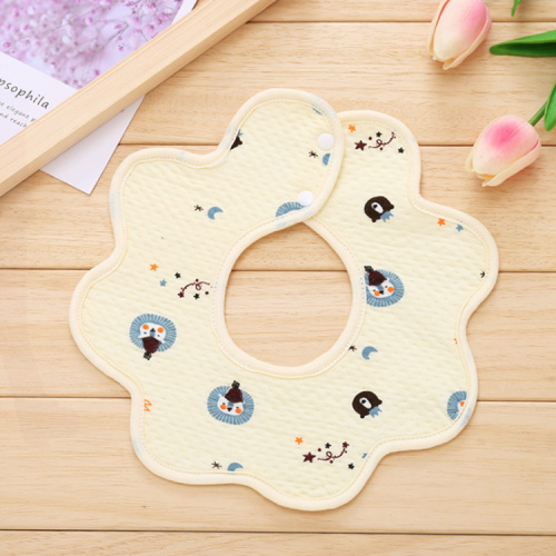 Ventilation Water Absorption  Plain Fancy Bandana Baby Bibs