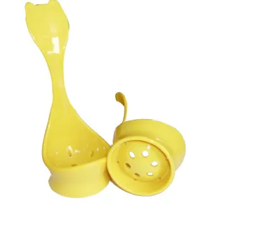 new design for plastic egg spoon