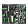 61st Handverktyg Set Metal Box Tool Kit