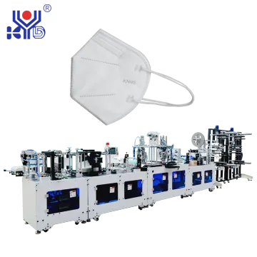 Folded FFP2 Mask Machine with Valve Welding