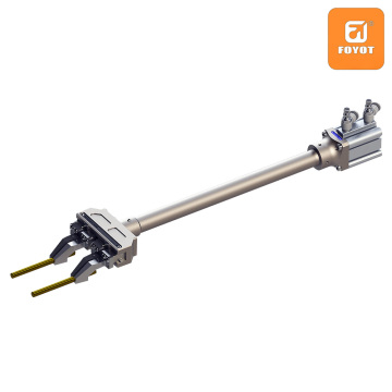 Компактный пневматический захват с тремя захватами и параллельными захватами