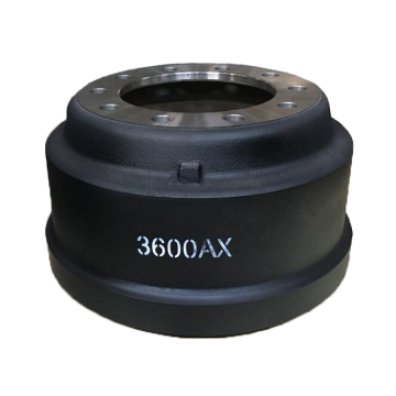 Terbon Truck Heavy Duty Spare Brake System Parts - 66864B/66884/3600AX Cast Iron Brake Drum (16.5 x 7)