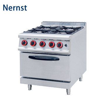 Gas Range With 4-Burner & Electric Oven YWK-Y080