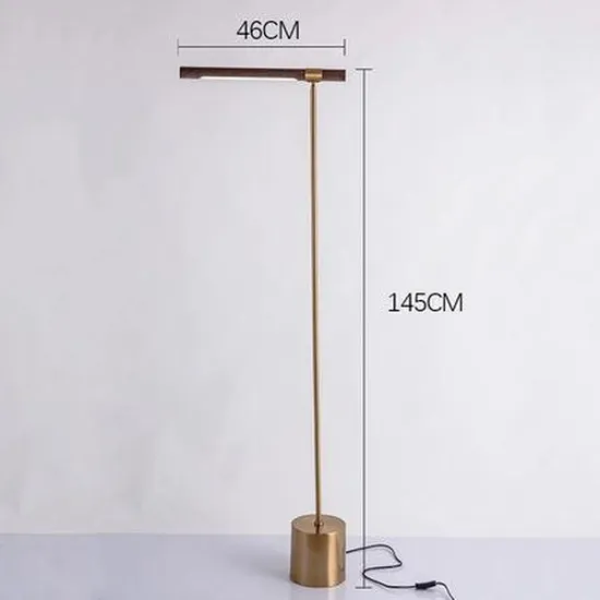 INSHINE Brass With Wooden Well Pendant Light