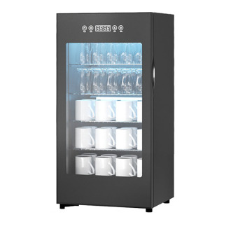 UV Tea Cup Disinfection Cabinet for Tea Sets, Wine Glasses, and Commercial Use