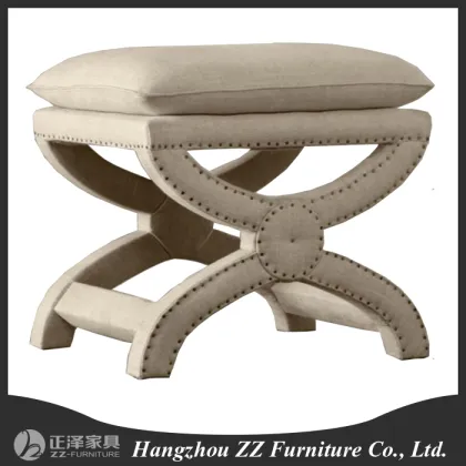 cheap european style home furniture ottoman