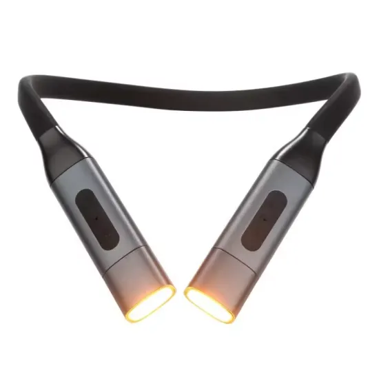Goldmore2 LED Book Light: Flexible USB Charging Neck Hug Lamp with Stepless Brightness