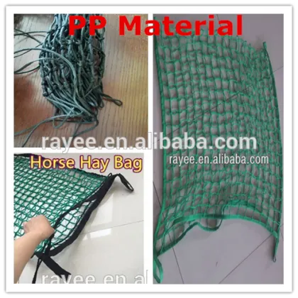 (hay net round bale) hay bale height ,grande slow hay bag horse strap type rate(sample) ,horse hay feed saver netting mesh 2.5cm