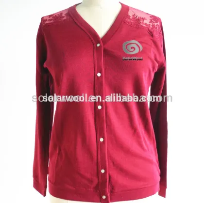 Ladies Knitted Top Cashmere Cardigan