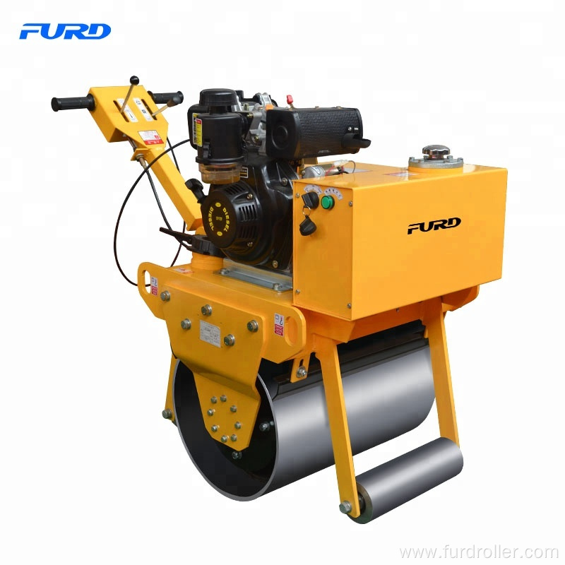 Mini Single Drum Vibratory Roller for Asphalt Compaction