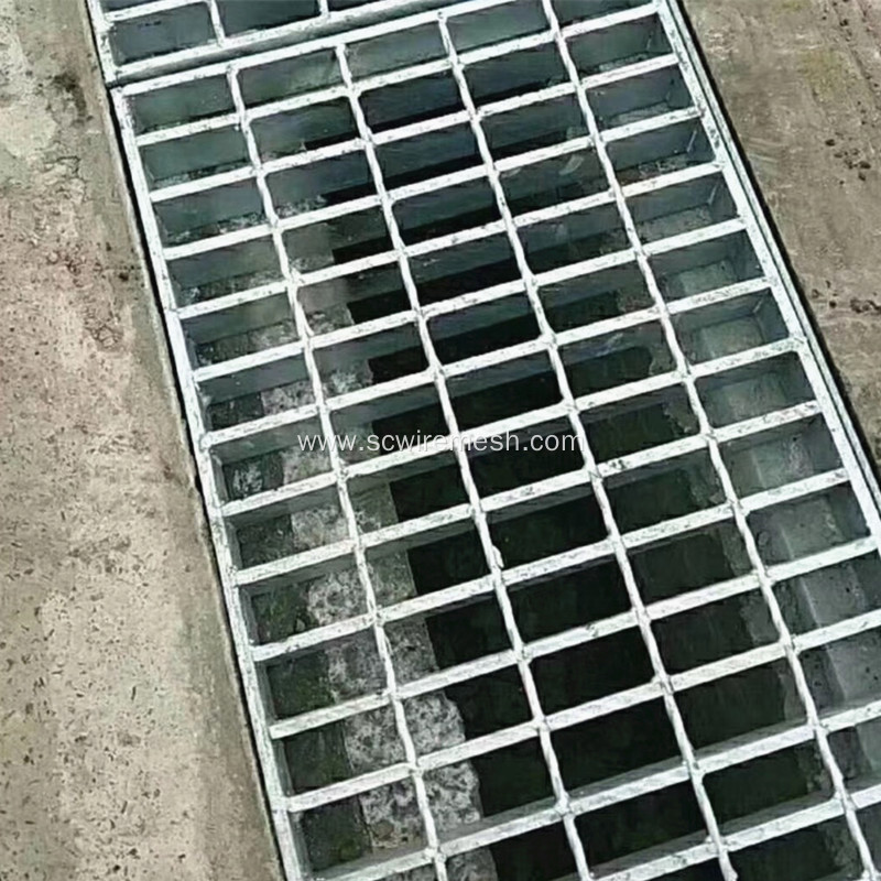 Trench Drain Cover Galvanized Steel Grating