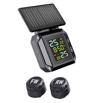 Solar-Powered Waterproof TPMS System for Bike and Motorcycle Tire Pressure Monitoring