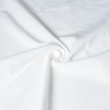Tejido de punto suave CVC Jacquard para prendas de vestir