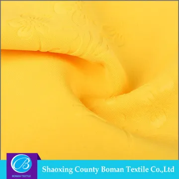Textile supplier Elegant Knitted embossed scuba fabric