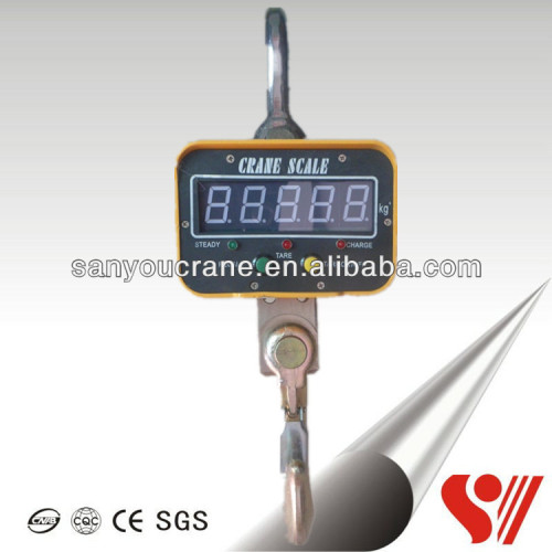 Digital weighing crane scales 1t electronic crane scale