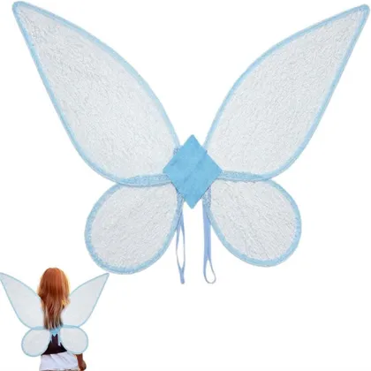 Butterfly Wings Dress Up Costume: Girls' Angel Wing Stage Prop Fairy Wings