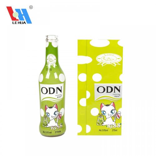 Gravure Printing Shrink Wrap Sleeve Label For Bottles