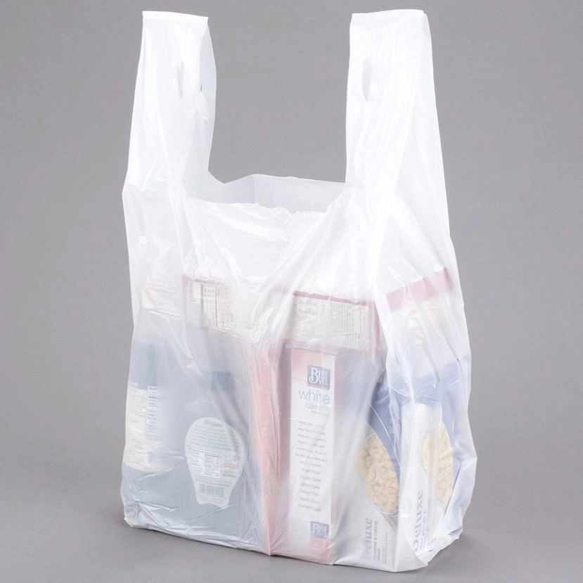 Printed Polythene Recycled Materials Transparent Garbage Trash Bag Bin Roll Bag