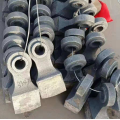 Mining Hammer Crusher Spare Parts manganese hammer head