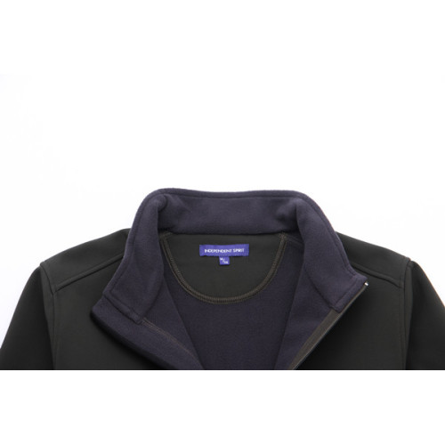 Jaket kedap angin softshell pria