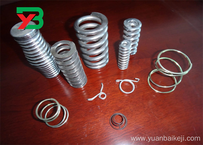 Black Manganese Steel Pressure Spring