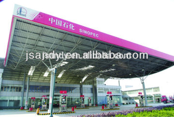 Steel Structure Space Frame Gas Station Roofing