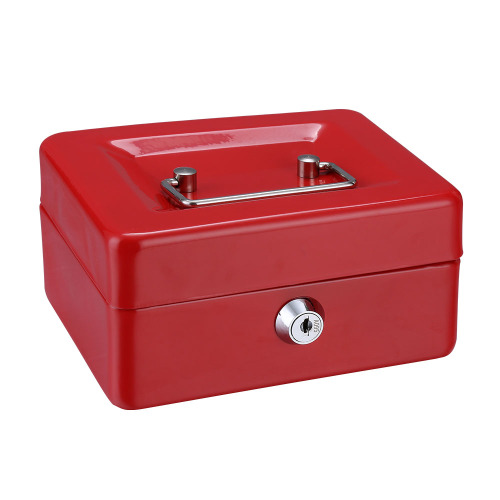 Metal Money box with Cover and Key Lock