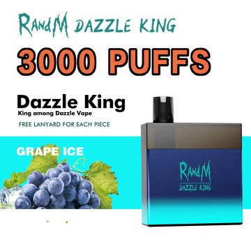 RandMDazzleキング使い捨てVapeキット3000パフ