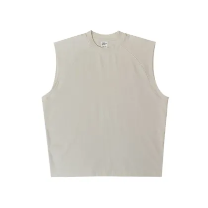 Sorona Quick Dry Raglan Sleeve Oversize Tank Top 220gsm 76% Cotton 24% Sorona