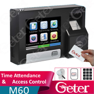 Korean touch screen biometric fingerprint access control system