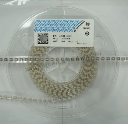 3314J-1-202E: Zarding Electronic Components Potentiometers & Trimmer Resistors SMD 2K