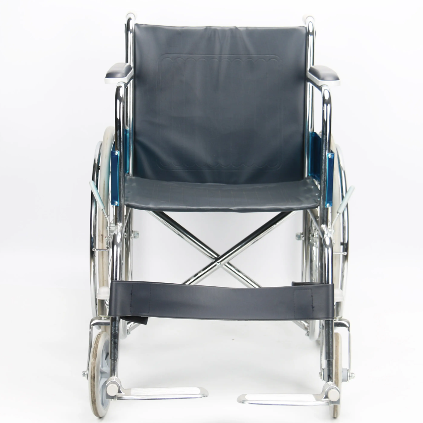 Steel type wheelchair