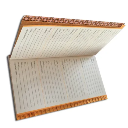 My Circle of Friend Record Mini Notebook
