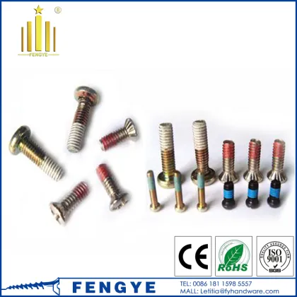 hot price stainless steel nylok patch screw