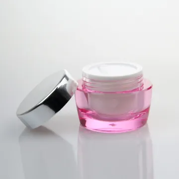 Square-shaped acrylic packings plastic mason jars wholesale