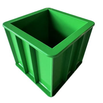Plastic Concrete Cube Mould 150x150x150 for Testing Equipment