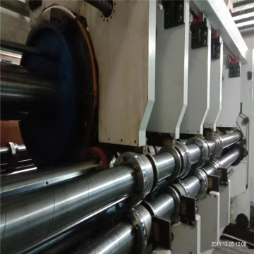 Auto carton printing slotting folding gluing machine