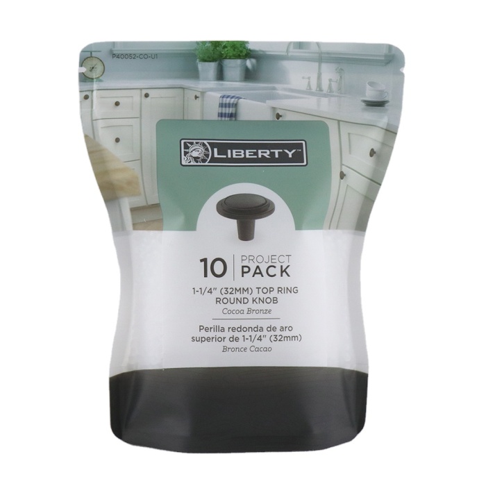 ထုံးစံအတိုင်းရပ်တည်ချက်အလူမီနီယမ်သတ္တုပါး Mylar Bag အိတ်