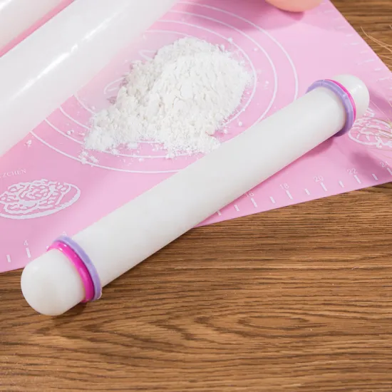23cm Non-Stick Rolling Pin Baking Accessories Diy Fondont Cake Tools Plastic Kitchen Cake Roller Pin Pastry Tools